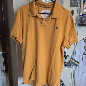 Aeropostale Mustard Polo Shirt